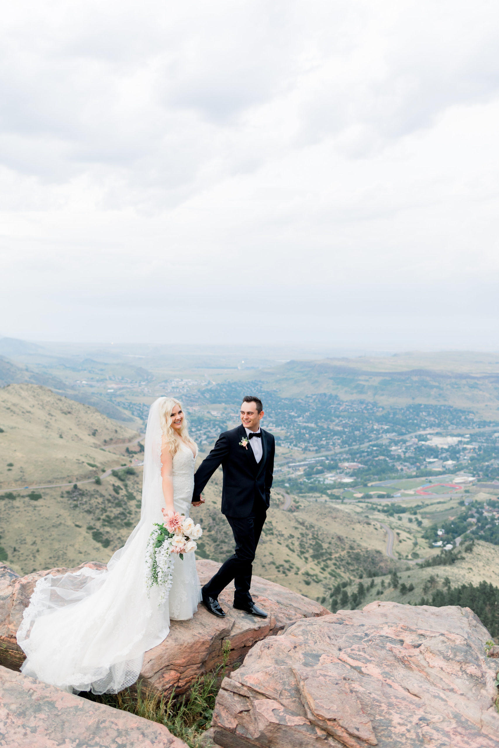 Michael + Kylie's First Look at Lookout Mountain, Colorado